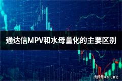 通达信MPV和水母量化的主要区别